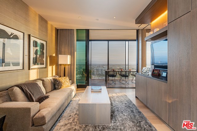 Kitchen in a $14,850,000 West Hollywood home for sale