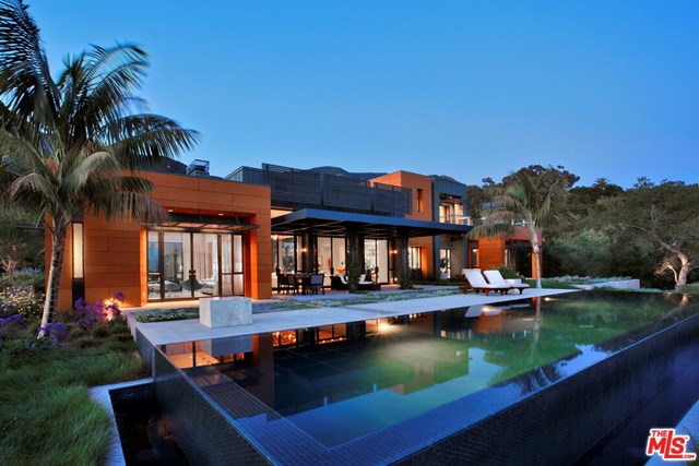 Pool in a $20,000,000 Santa Barbara home for sale