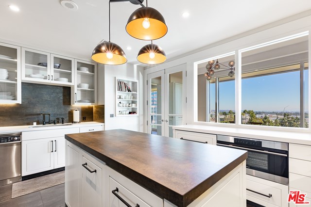 Kitchen in a $70,000 per month Los Angeles home for rent