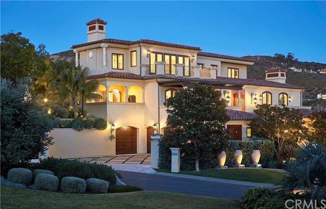 Facade in a $30,000,000 Laguna Beach home for sale