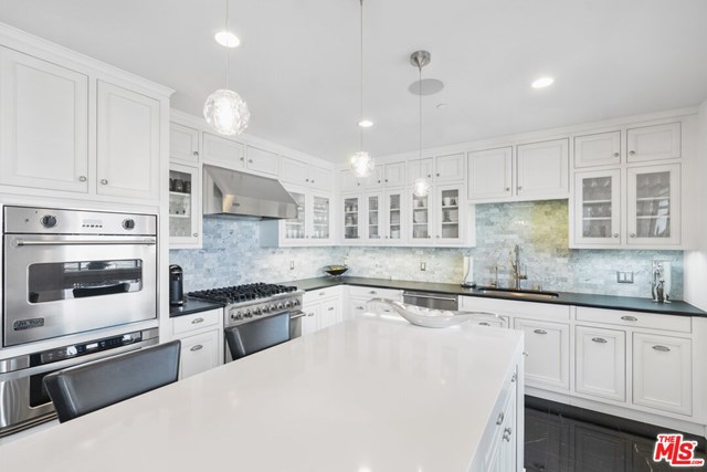 Kitchen in a $5,295,000 Los Angeles home for sale