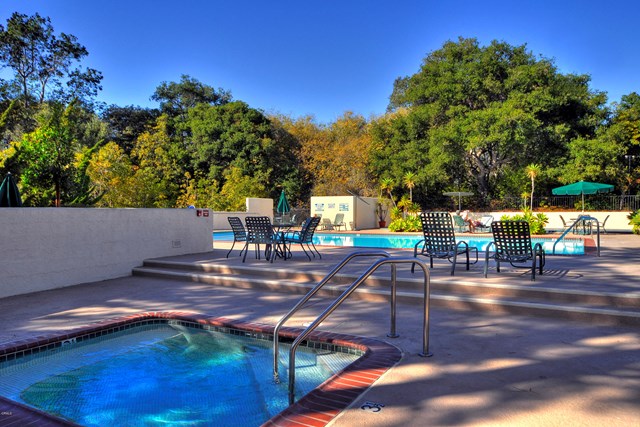 Pool in a $4,995,000 Santa Barbara home for sale