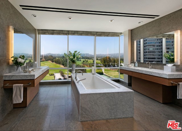 Kitchen in a $9,058,000 Los Angeles home for sale