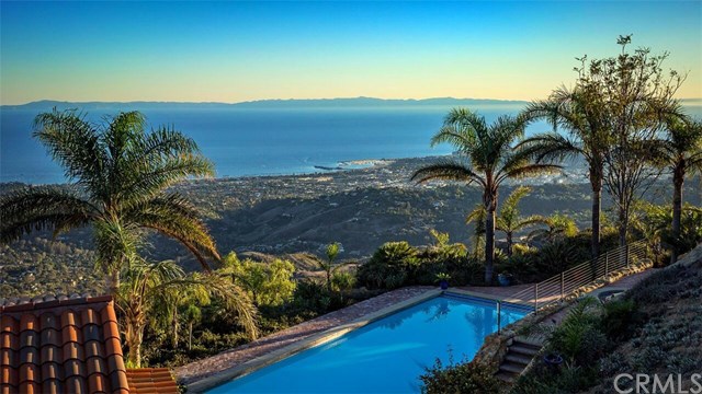 Pool in a $3,695,000 Santa Barbara home for sale