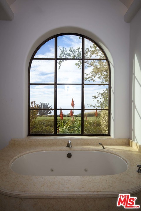 Bathroom in a $110,000,000 Goleta home for sale